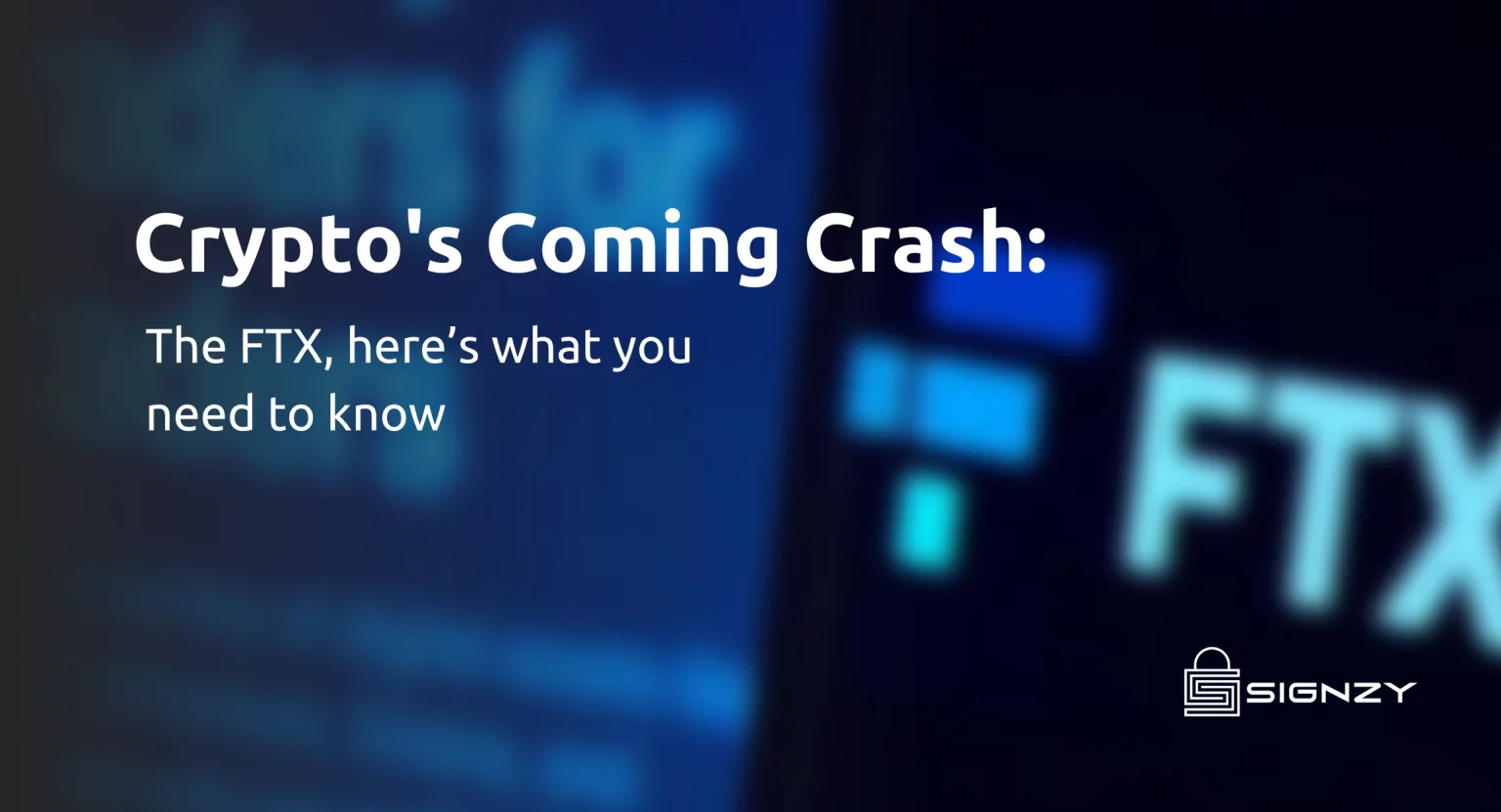 Crypto&#8217;s Coming Crash: here’s what you need to know